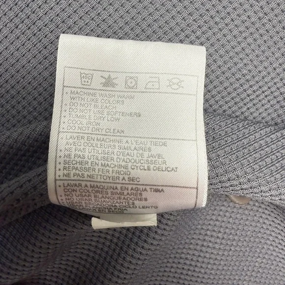 NIKE Dri-FIT Short Sleeve Athletic Golf Polo Shirt Size XXL Gray‎ - Picture 7 of 7